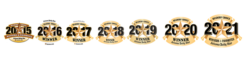 Arizona Daily Star Readers Choice Award Winner